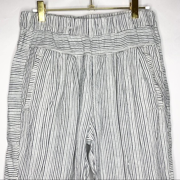 Anthropologie Striped Linen Pants - Picture 5 of 8